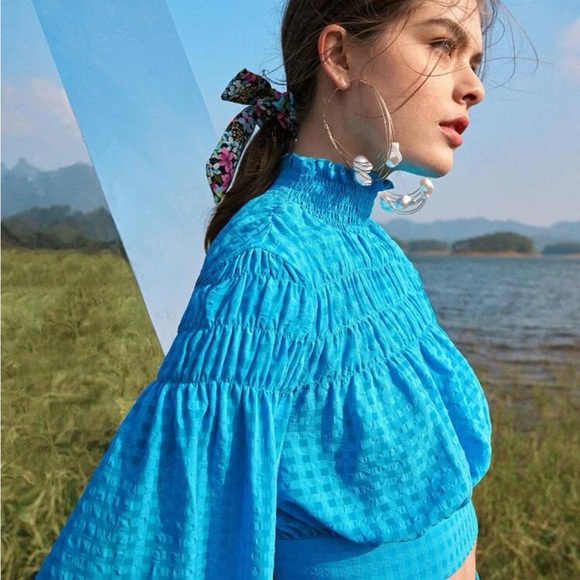 Blue two piece set - Picture 2 of 4